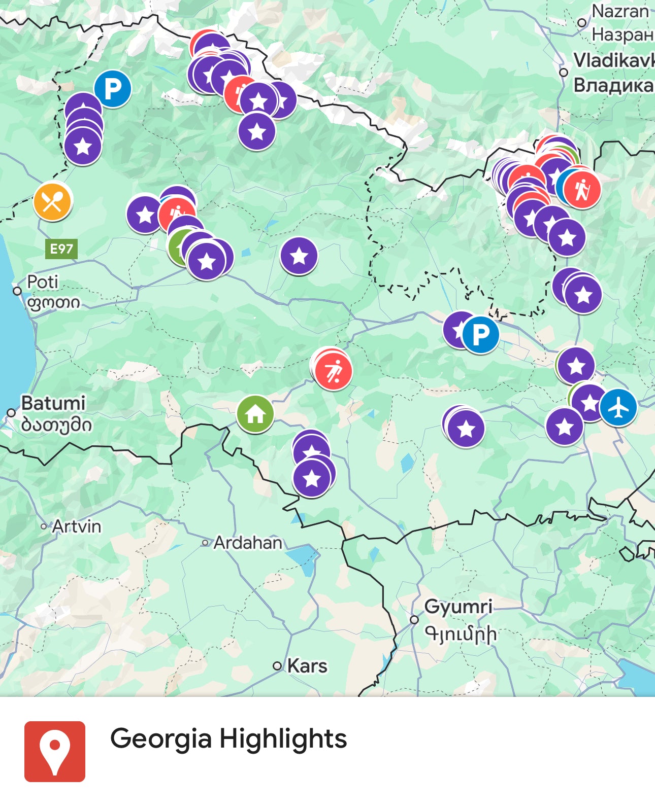 Georgia - Highlights - 11 days (RU)