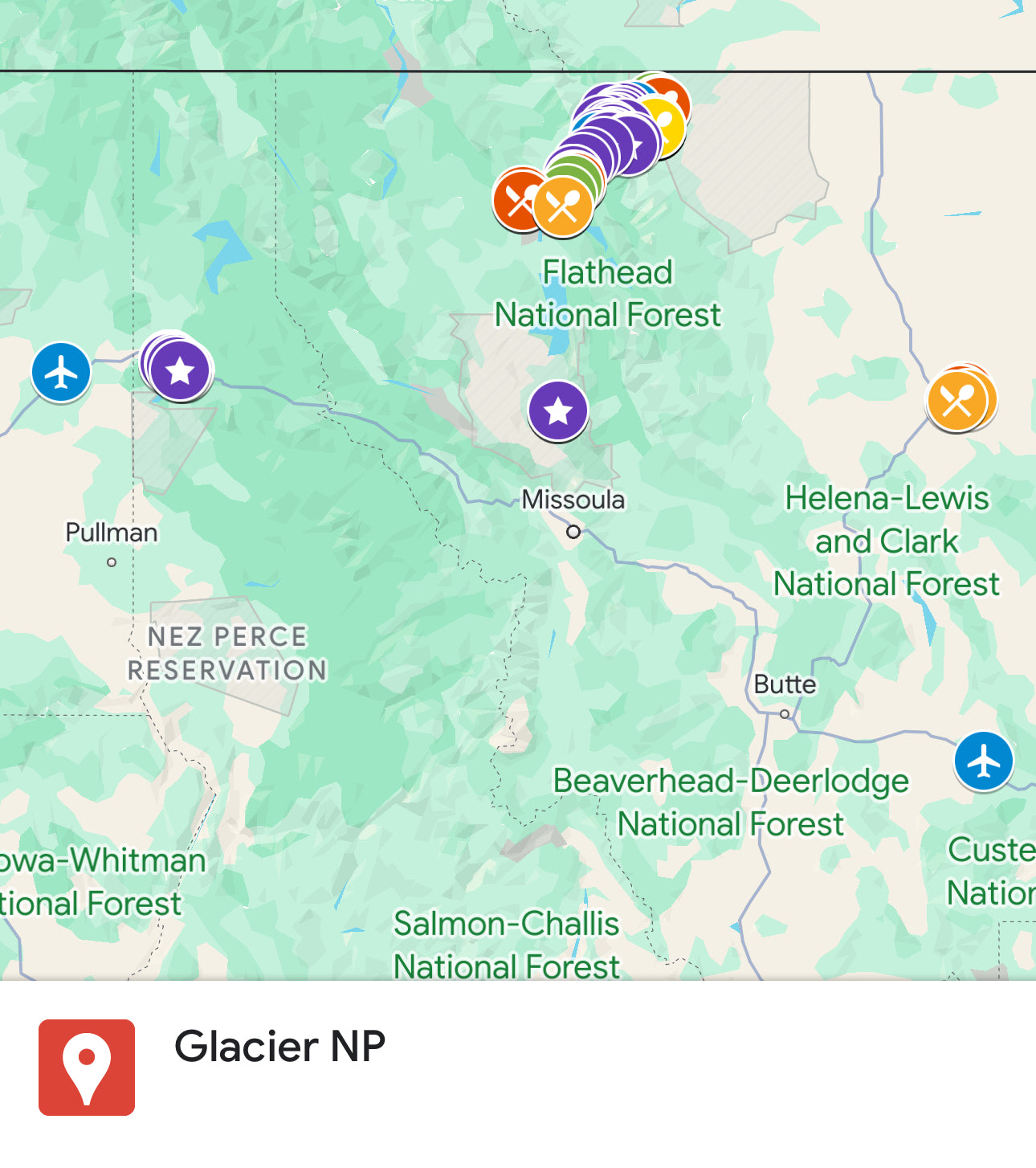 USA - Glacier National Park - 4 days (RU)