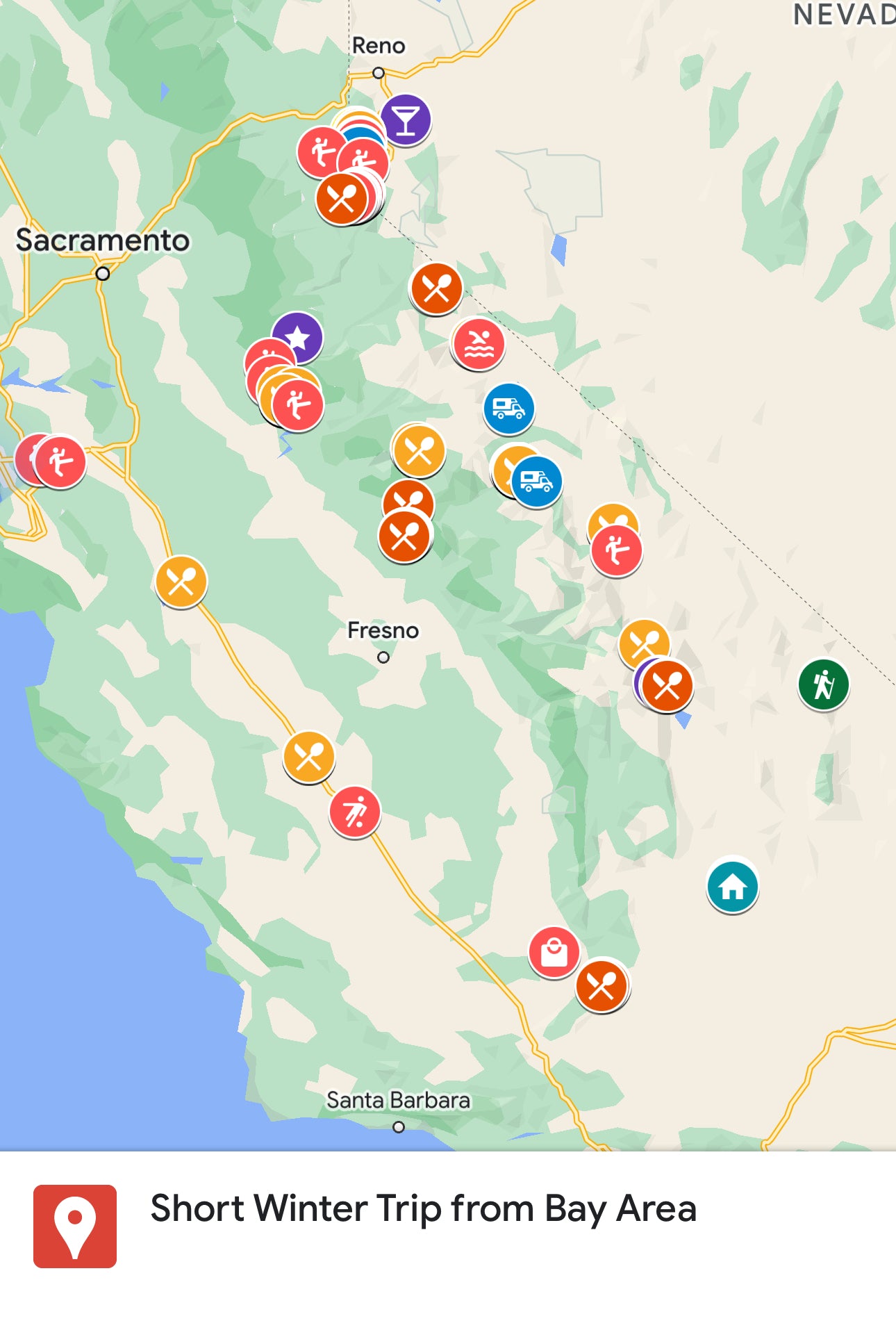 USA - California Winter Trip from Bay Area - 7 days (RU)