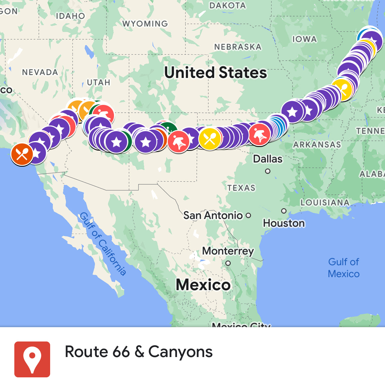 USA - Route 66 & Canyons - 2 weeks (RU)