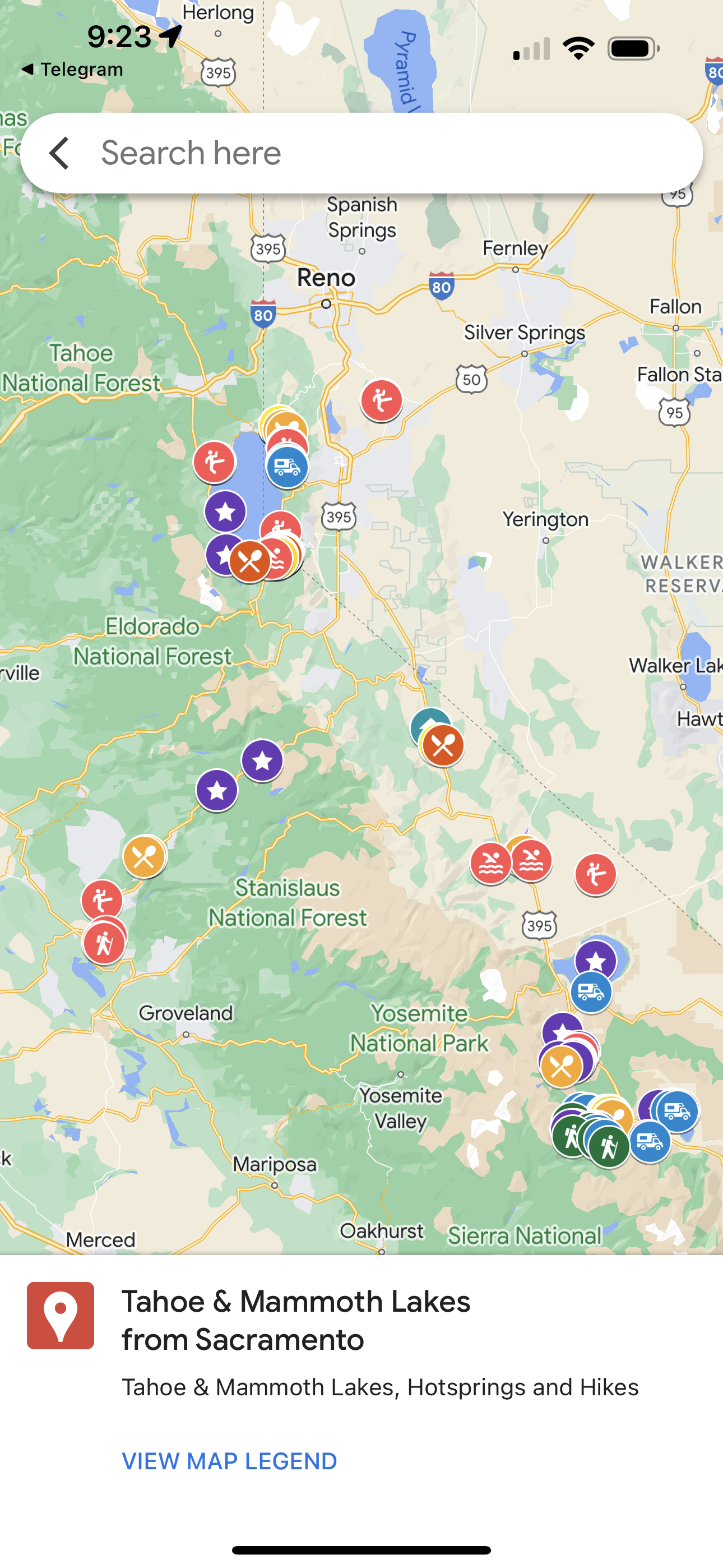 USA - Tahoe and Mammoth Lakes from Sacramento - 7 days (RU)