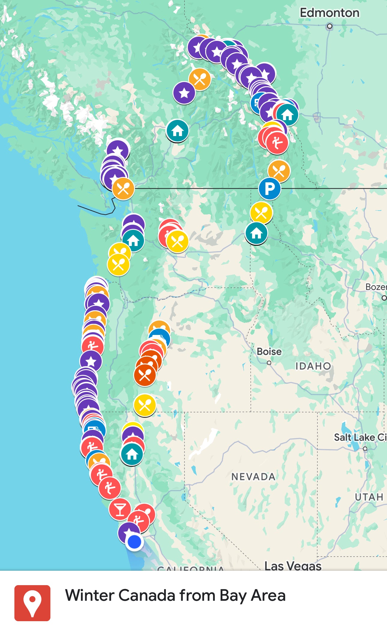 USA/Canada - Winter Canada from Bay Area - 18 days (RU)