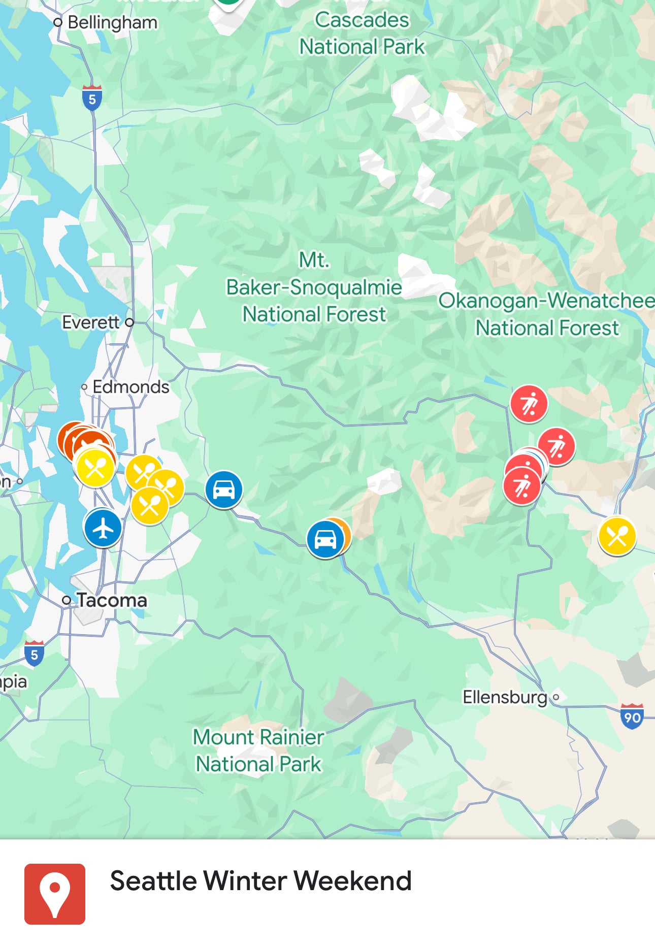 USA - Seattle in winter - 4 days (RU)